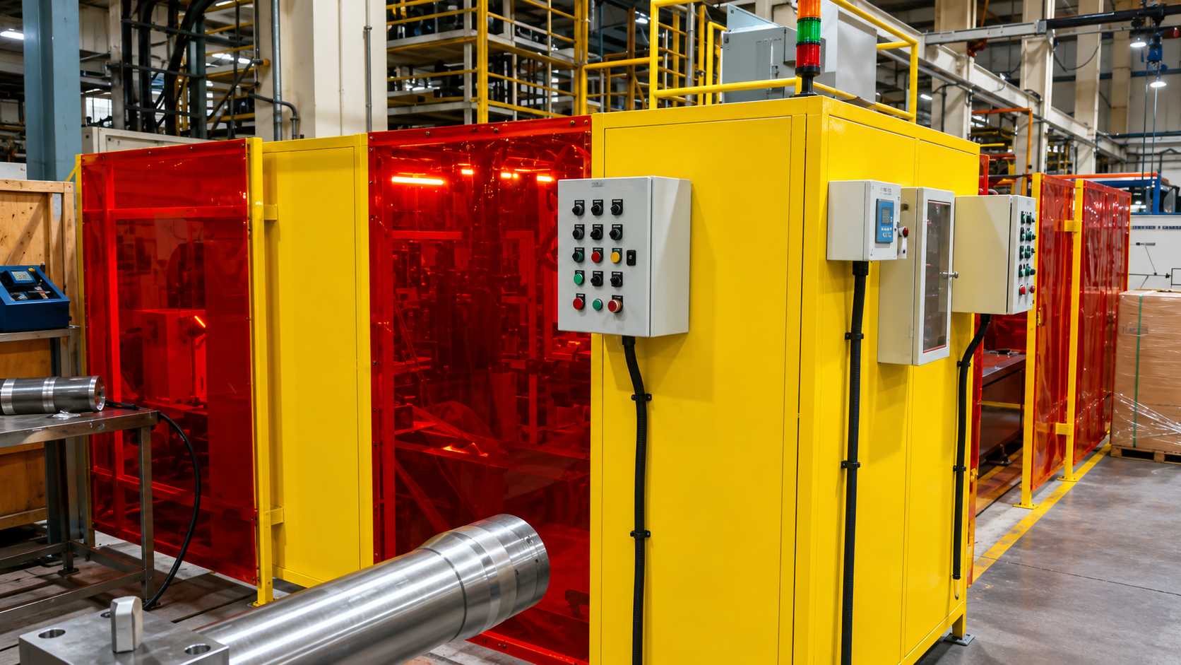 HYDRAULIC CYLINDER WELDING MACHINE AUTOMATION - Image 2